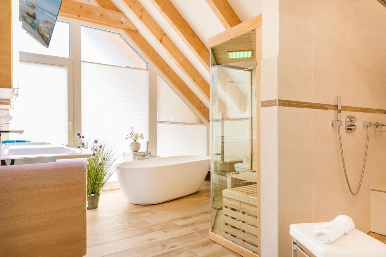 Haus Meeresleuchten Mit Sauna- Und Erlebnisbadnutzung Sellin  Esterno foto